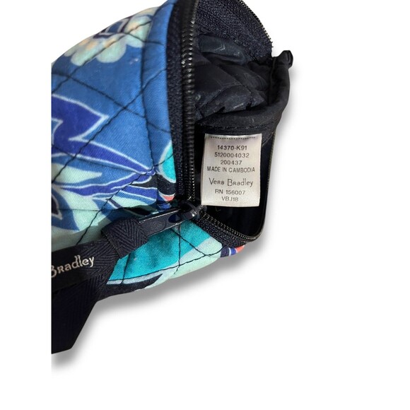 Vera Bradley Lotus Flower Swirl 6”X 5” Lined Coin Purse Retired Pattern - Picture 5 of 8